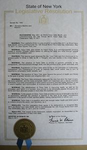 Image for article Proclamations reconnaissants la splendeur du Falun Dafa - Première partie