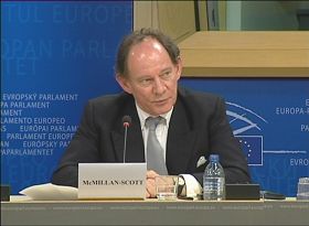 Vice-president of the European Parliament Edward McMillan-Scott